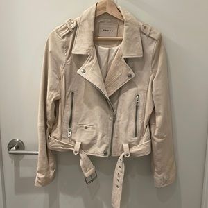Free People Suede Moto Jacket